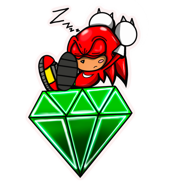 Chibi Knuckles
