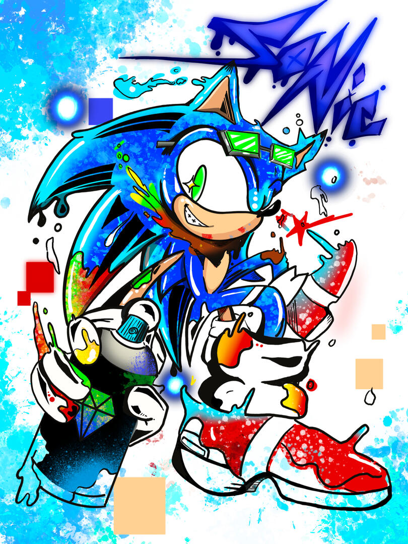 Graffiti Sonic